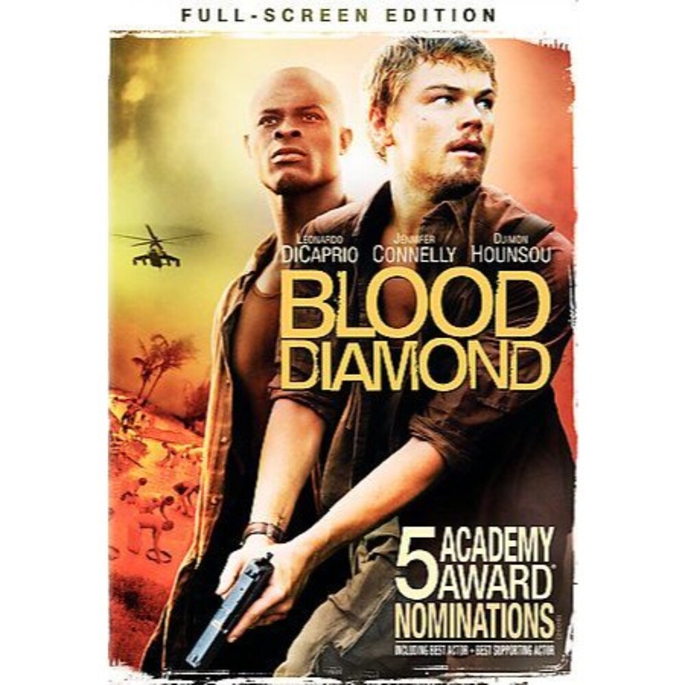 Blood Diamond DVD (2007 Full Screen Edition) Leonardo DiCaprio Jennifer Connelly